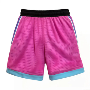 Short en maille Short en maille vierge personnalisé Short de basket-ball pour hommes en gros Short de course à pied - Product Image 4