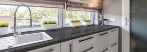 <b>Prime</b> Core Artificial Quartz Custom Kitchen Vanity Tops Countertop Prefab RTA Taj Mahal Modern Design for Hotel Projects - Product Image 1