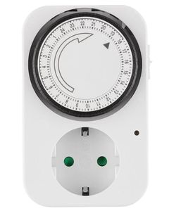 24-hour <b>timer</b> programmer, adjustable every 15 minutes (BB 080427) - Product Image 1