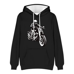 Wholesale Custom Logo Oversize Blank Fleece <b>Hoodies</b> No String Embroidery 250g low Weight Street Wear Plain Men's <b>Hoodies</b> - Product Image 2