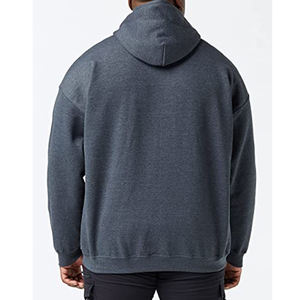 Hoodie d'hiver unisexe % polyester coupe-vent à motif écossais avec logo personnalisé brodé, grande taille, protection respirante - Product Image 2