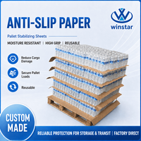 Carta Kraft Antiscivolo per Pallet, Fogli Antiscivolo, Rotoli di Carta ad Alto Coefficiente di Attrito, Rivestimento per Pallet