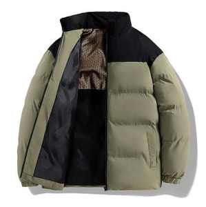 Chaqueta Acolchada de Alta Calidad para Hombre, Diseño Personalizado con Parches, Chaqueta Abrigada de Primavera con Camuflaje - Product Image 5