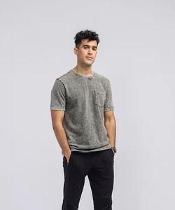 เสื้อยืดผู้ชายไซส์ใหญ่ ผ้าฝ้าย 100% แห้งเร็ว นุ่ม สวมใส่สบาย เหมาะสำหรับออกกำลังกาย แขนสั้น สีพื้น ทันสมัย ทรงหลวม เสื้อเปล่า - Product Image 3