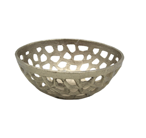 Venta al por mayor a granel cuenco redondo para servir ensaladeras de aluminio de latón en bruto EPL para restaurante usos personalizados hechos a mano - Product Image 1