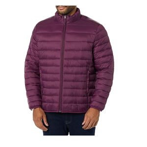 Hombres tendencia diseño OEM en blanco personalizado estilo callejero hombres de alta calidad liso OEM nylon burbuja chaqueta hinchada - Product Image 5