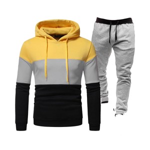 Conjunto de chándal de invierno personalizado para hombre, ropa deportiva de lana gruesa, conjunto de chándal de invierno de moda para hombre 2026, traje deportivo cálido con capucha - Product Image 6
