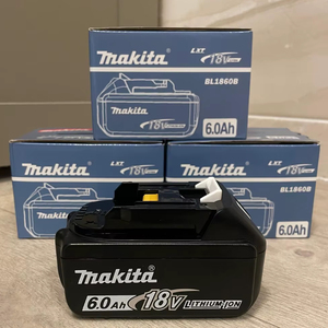 Pack de batteries Makita 18V LXT 6.0Ah BL1860B Triple Pack Neuf Royaume-Uni - Product Image 2