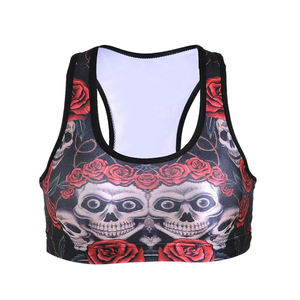 Fabricants de vêtements de sport de la marque Yoga, impression de logo personnalisé, hauts de yoga, vêtements de sport fitness, soutiens-gorge de sport dos nu pour femmes. - Product Image 2