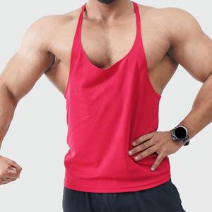 Débardeur de musculation pour homme, fitness, gym, tricoté, respirant, 100% coton, vêtement personnalisable - Product Image 3