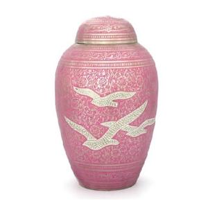 โกศใส่ศพสำหรับผู้ใหญ่ทำจากทองเหลืองทรงโดมสำหรับขี้เถ้า - Product Image 4