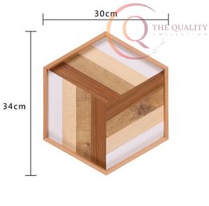 Natural Finish Wooden Serving Tray for Modern Homes, Durable Design with Elegant Look - Product Image 3