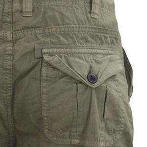Shorts de Mezclilla para Hombre, Estilo Cargo, 100% Algodón, Sólidos, Casuales, para el Hogar, Ajuste Fácil, Venta al Por Mayor - Product Image 5