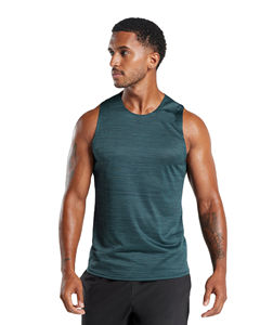 Camiseta sin mangas deportiva informal de punto liso 100% algodón transpirable para hombre, talla grande, personalizada con logo, estilo urbano, Pakistán - Product Image 1