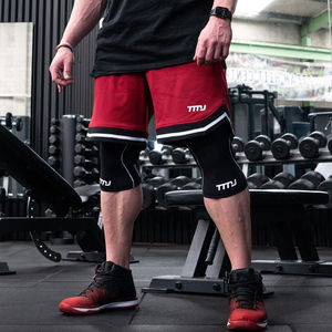 Pantalones cortos de gimnasio para niños, ropa de calle vintage personalizada, pantalones cortos de baloncesto de malla con patrón sólido ecológico con aparejos lisos bordados para hombres - Product Image 5