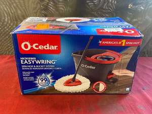 O-Cedar easywrying ไม้ถูพื้นแบบหมุน & ถังระบบที่มีเท้าเปิดใช้งานที่จับยืดหดได้ - Product Image 4