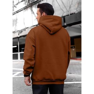 เสื้อสเวตเตอร์แบบมีฮู้ดสำหรับผู้ชายเสื้อมีฮู้ดแบบสวมหัวมีฮู้ดสำหรับผู้ชายเสื้อมีฮู้ดแนวสตรีทเสื้อสวมหัวสีขาว - Product Image 2