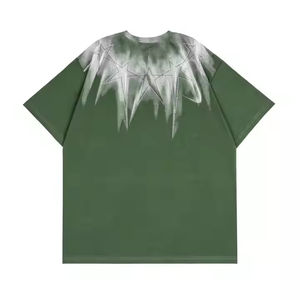 เสื้อยืดผู้ชายผ้าฝ้ายคอตตอนซักได้พิมพ์ลายดิจิตอลกราฟิกโอเวอร์ไซซ์แขนสั้นฮิปฮอปขนาดใหญ่ที่นูรัคใน2025 - Product Image 2