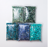 Meilleure qualité Offre Spéciale en vrac naturel en vrac puces de pierres précieuses écrasées puce de cristal en boule cadeau de meilleure qualité
