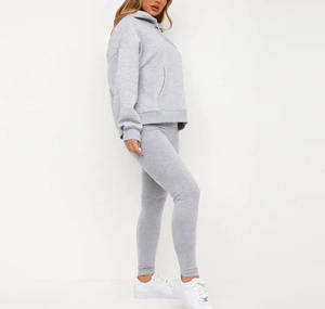 Venta caliente de calidad superior Crop Top Sudadera CON CAPUCHA DE MODA superior Sudadera hecha en fábrica con etiqueta personalizada Precio competitivo - Product Image 5