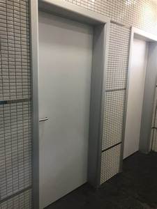 ประตูกระจกสำหรับใช้ในบ้านห้องนอนในโรงพยาบาลและโรงเรียนประตูทำจากอลูมิเนียมสีขาวดำเทาแบบทันสมัย - Product Image 4