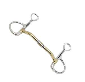 Nueva llegada de acero inoxidable D-Ring articulado Snaffle Horse Bit English Riding Equestrian Tack hecho por TARIQ MFG CO - Product Image 4