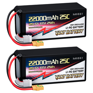 Аккумулятор для дрона VANT FPV, 22000 мАч, 29,6 В, 25C, 8S, литий-полимерный аккумулятор для нескольких роторов <span class=keywords><strong>DJI</strong></span> Tarot 550 680, четырехколесный шестигранный <span class=keywords><strong>DJI</strong></span> <span class=keywords><strong>S800</strong></span> S1000 - Product Image 2