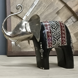 Chất lượng cao handmade voi tượng ấn độ khác nhau trang trí hiển thị mảnh mặt hàng bảng Top trang trí nội thất - Product Image 3