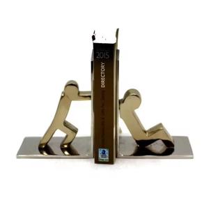 Serre-livres papillon modernes et créatifs en métal avec couleur personnalisée et design à angle droit pour la décoration intérieure - Product Image 1