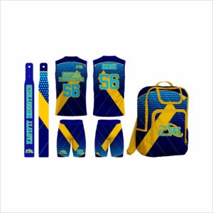 Maillots de football américain 7 contre 7 entièrement personnalisés OEM, nouveau design, impression numérique, uniformes de flag football, 100% polyester - Product Image 5