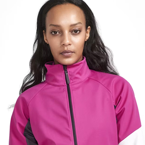 Veste d'extérieur de haute qualité, coupe-vent, softshell, fabrication professionnelle, logo personnalisé pour femmes, meilleur prix, veste softshell - Product Image 3