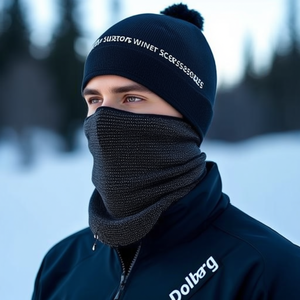Scaldacollo Riflettente Personalizzato Dolberg per Sport Invernali - Product Image 3