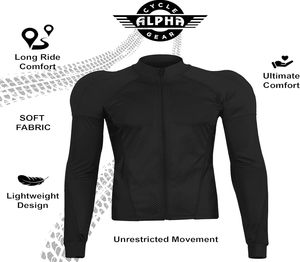 Chemise de moto Armor Mesh Moto Riding Motorbike Jacket pour hommes et femmes - Product Image 2