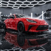 Sistema Modular de Lavado de Autos Profesional, con Revestimiento Cerámico, Iluminación para Taller de Estética Automotriz - 3