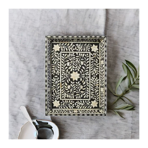 Bandeja de servicio de nácar hecha a mano de lujo de alta calidad Bandeja de nácar de chocolate ecológica - Product Image 6