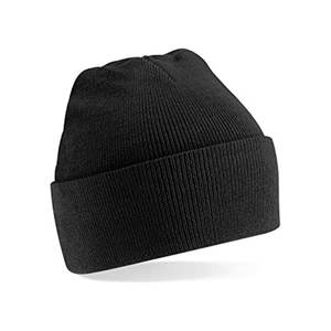 Vente en gros automne hiver mode personnalisé homme femme tricoté couleur unie bonnet-casquette - Product Image 3