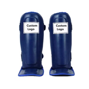 Espinilleras personalizadas Mejor precio Boxeo Protector Cómodo Entrenamiento Espinilleras Cuero Premium de alta calidad - Product Image 1