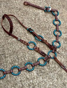 Best Quality Strong Western Leather Tack <b>Set</b> for Horses Durable Comfortable <b>Gear</b> for Training Competition Show Riding from India - Product Image 2