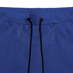 Custom Logo Men Summer Use Gym Shorts <b>Elastic</b> Waist Shorts Cotton Polyester Made Men Gym Shorts - Product Image 6