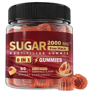 Hot bán nhãn hiệu riêng Nhân Sâm Maca chiết xuất từ rễ đường miễn phí Hương vị nho Maca Gummies cho người lớn dạng bào chế - Product Image 2