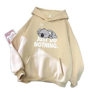 Sweat à capuche et sweat-shirt classique pour femmes fabriqués en usine avec un nouveau design tendance grande taille respirant pour la saison hivernale - Product Image 4