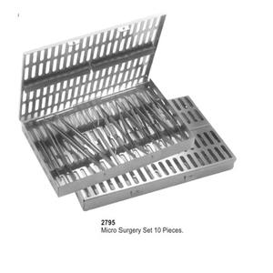 Juego de Microcirugía de Acero Inoxidable de Alta Calidad, Tijeras Microquirúrgicas Rectas Tijeras de Cirugía General Hechas a Medida de 150 mm - Product Image 1
