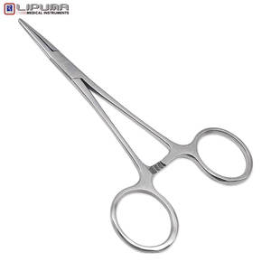 Pinzas Kelly de la mejor calidad, pinzas médicas de bloqueo de plata de 5,5 pulgadas de calidad superior, aplicaciones quirúrgicas y clínicas - Product Image 1