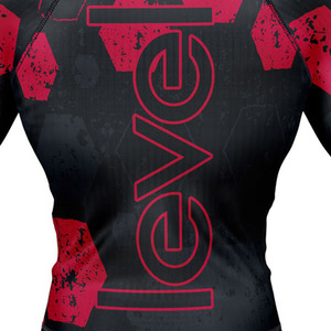 Venta al por mayor de logotipo personalizado de fábrica de impresión Rash Guard mejor diseño de los hombres de manga larga Rash Guard - Product Image 6