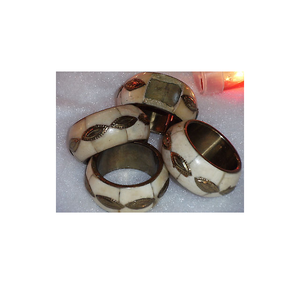 Porte-serviette en incrustation d'os, accessoires de vaisselle, support de forme ronde pour la maison, taille personnalisée - Product Image 2