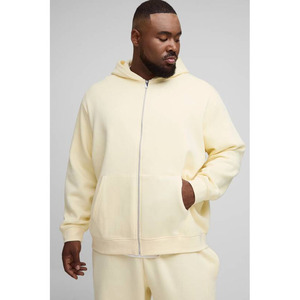 Sudaderas con Capucha Personalizadas sin Cordones, Bordadas, 100% Algodón, Estilo Holgado, Corte Regular, Alta Calidad para Hombre - Product Image 1