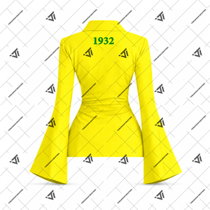 Ropa de la Hermandad Chi Eta Phi al por Mayor, Chaqueta Blazer con Mangas Campana Bordadas, Artículos Griegos - Product Image 3