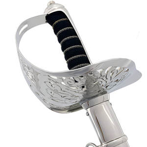 Manufacturer of Officers Ceremonial Metal <b>Swords</b> Carbon Steel - Made in India - Product Image 4