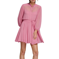 Robes de style élégant Fournisseur du Vietnam Mode féminine OEM ODM Matériau personnalisé Vêtements durables lavables expédition rapide