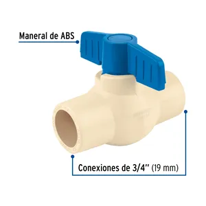 FOSET manuale CPVC valvole a sfera scatola di 10 3/4 'struttura di arresto per acqua ad alta temperatura Gas acido OEM personalizzabile - Product Image 2